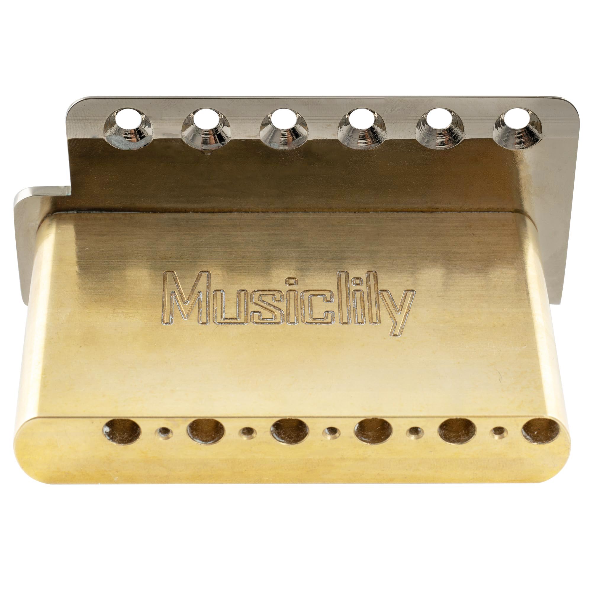 Amazon.co.jp: ブラス ブリッジ ストラト 激レア Musiclily 10.5mmブラス製トレモロユニット Ultra ギター